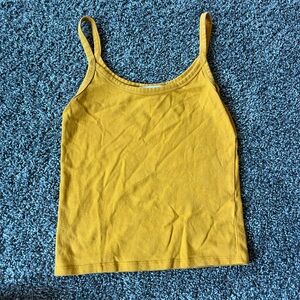 Forever 21 Mustard Camisole Top